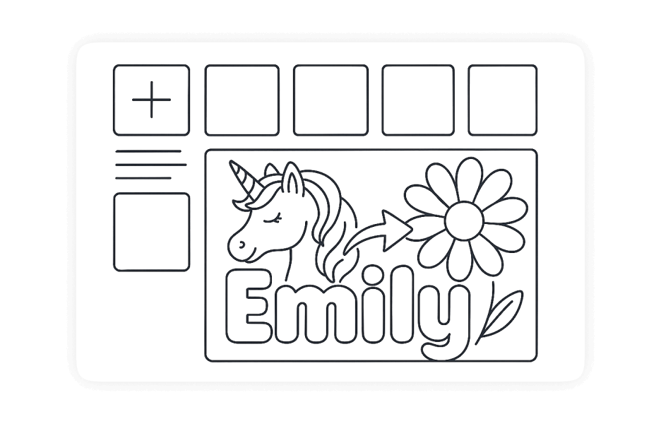 Adicione elementos personalizados